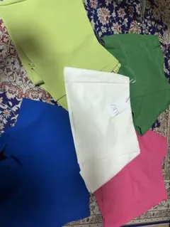 ZARA ミニスカート 5点まとめ売り 新品タグ付きあり S/M カラースカート
