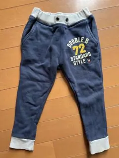 ミキハウス ダブルビー スウェット パンツ 100