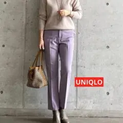 UNIQLO パープル スラックス Sサイズ　紫