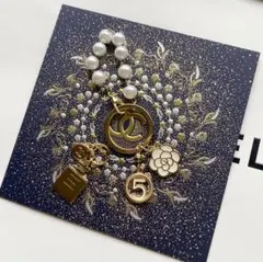 シャネル_フレグランスボトルチャーム_ゴールド〈非売品〉＆バッグチャーム★