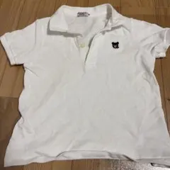 ダブルビー　120 半袖ポロシャツ　白