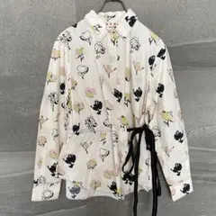 MARNI（マルニ）　総柄　シャツ　ブラウス　リボン　花柄　ベージュのサムネイル