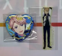 あんスタ 鳴上嵐 クリアシート 缶バッジ