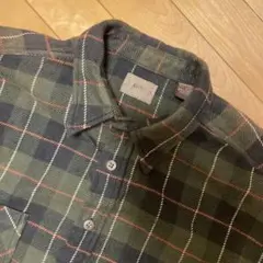 St.John's Bay ヘビーネルシャツ ヘビネル グリーン XL