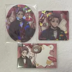 ブルーロック ダイカットクリアカード 箔押しメッセージカード 糸師冴