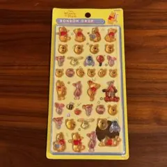正規品　ボンボンドロップシール　くまのプーさん 第一弾
