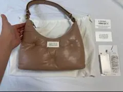 らな様専用メゾンマルジェラ　グラムスラム　ホーボー スモール　ショルダー　ピンク