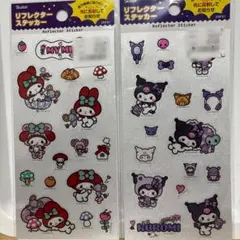 リフレクターステッカー　サンリオ　シール♡