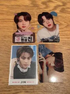 JIN K-POP タレントカード 4枚セット