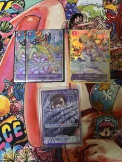 ワンピースカード ルフィ 優勝プロモ ビビ SECパラレル チョッパー SR