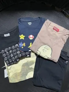 ユニクロ　キッズ5点セット！！UT 恐竜プリント Tシャツ など