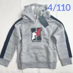 お値下げ◆トミーヒルフィガー ボーイズ フリースフーディ 4/110