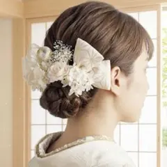 ヘッドドレス 卒業式髪飾り 結婚式 成人式 袴 振袖♡ ドライフラワー