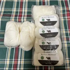 ③ドリーム　ニューアルパカモヘア　白