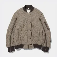 キルティングブルゾン（チェック］ by rokh