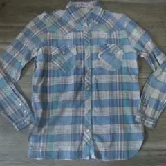 80's Levi's リーバイス チェック柄 ウエスタンシャツ