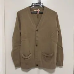 UNIQLO ベージュ Vネックカーディガン