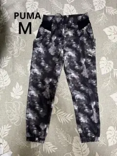 PUMA カモフラージュ柄 ジョガーパンツ M