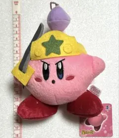 星のカービィ 剣を持ったぬいぐるみ 約10cm