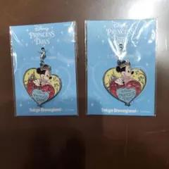 非売品 ディズニー プリンセス ミニーちゃんキーホルダー