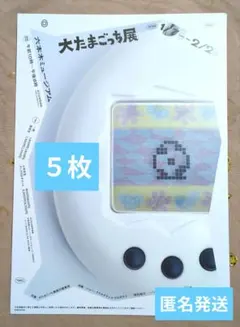 大たまごっち展　フライヤー(東京会場)　たまごっち