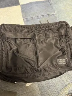 【廃盤】ポーター　PORTER タンカー　ブラック ショルダーバッグ　Lサイズ