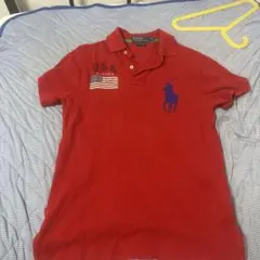 Polo by Ralph Lauren 赤 ポロシャツ XS