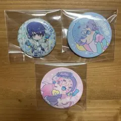 KAITO 巡音ルカ 缶バッジ 3点セット