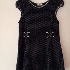 HushHush ドット柄 ワンピース 110