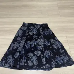 ANNE KLEIN II 花柄フレアスカートのサムネイル