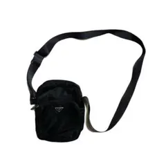美品 プラダ アマゾン型 ショルダーバッグ BT0169 ブラック ナイロン 極美品】PRADA プラダ アマゾン型 ショルダーバッグ ナイロン