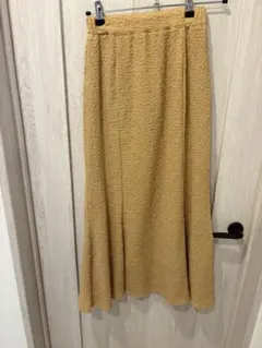 LOWRYS FARM イエローフレアスカート マーメイドスカート