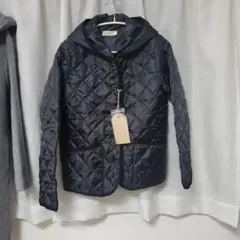 サンバレー sunvalleyブラック キルティングジャケット