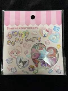 サンリオキャラクターズ おはじきキラキラシール