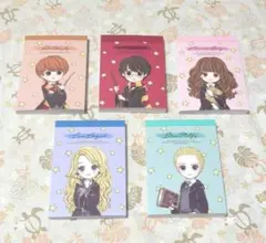ハリーポッター メモ帳 5種セット