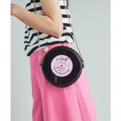 グレースコンチネンタル レコードエナメルバッグ ショルダーバッグのサムネイル
