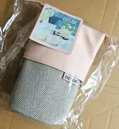 未使用品✨DELDE 数量限定ペンケース　ピンク/グレー