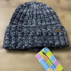 AMPERSAND☆カジュアル★黒グレー。ミックスニット帽。kids。