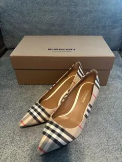 2025年最新】バーバリーチェックパンプスの人気アイテム - メルカリ