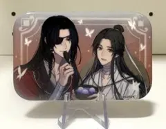 【りん。プロフ必読様‼️専用】天官賜福　スクエア缶バッジ3点+アクリルコースター