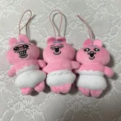おぱんちゅうさぎ ガチャガチャ ぬいぐるみ 3点セット