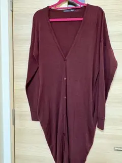 ヘザー⭐︎ロングカーディガン長袖