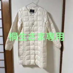 TAION アイボリー インナーダウンジャケット L