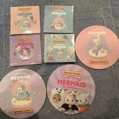 シルバニアファミリー シルバニア　 ゆめいろマーメイドカフェ コースター シール
