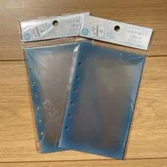 【正規品】とうめいシールシート クーリア リフィル はってはがせる 透明 ブルー
