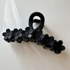 花柄ヘアクリップ バレッタ ヘアアクセサリー