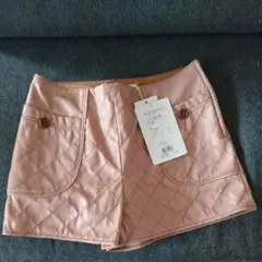ミニマム(MINIMUM)レザーキルティング風ショートパンツ
