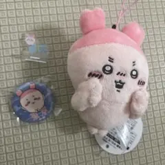 【ちいかわ】 古本屋　カニちゃん　マスコット　バッジ　アクリルスタンド