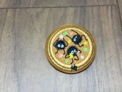 千と千尋の神隠し ススワタリ 刺繍缶バッジ
