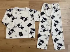 ミッフィー　ブルーナ　長袖　パジャマ　 モノクロ　トレーナー　上下セット　100